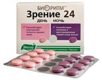 Биоритм Зрение 24 День/Ночь табл. №32 по 0,53 г. блистер